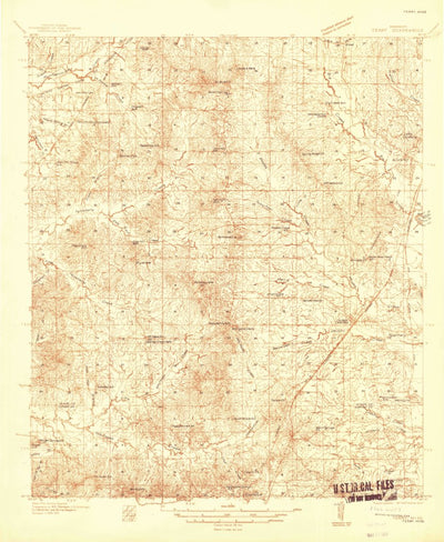 United States Geological Survey Terry, MS (1937, 48000-Scale) digital map