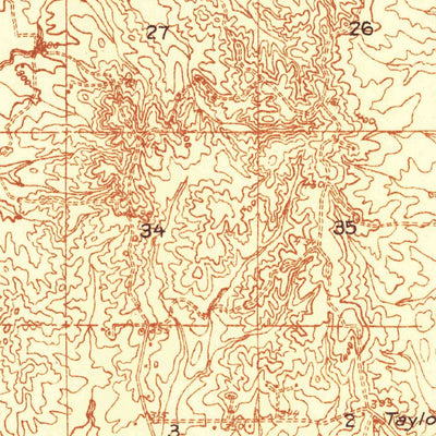 United States Geological Survey Terry, MS (1937, 48000-Scale) digital map