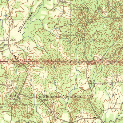 United States Geological Survey Terry, MS (1943, 62500-Scale) digital map