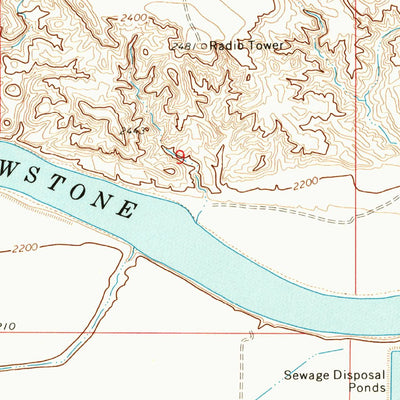 United States Geological Survey Terry, MT (1972, 24000-Scale) digital map