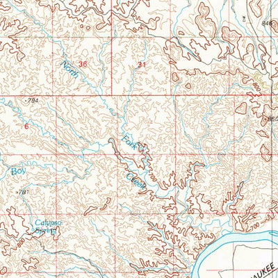 United States Geological Survey Terry, MT (1980, 100000-Scale) digital map