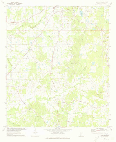 United States Geological Survey Terry NW, MS (1971, 24000-Scale) digital map