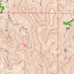 United States Geological Survey Tescott, KS (1965, 24000-Scale) digital map