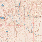 United States Geological Survey Tescott NE, KS (1961, 24000-Scale) digital map