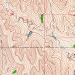 United States Geological Survey Tescott NE, KS (1961, 24000-Scale) digital map