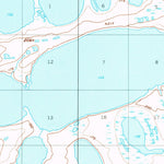United States Geological Survey Teshekpuk A-1, AK (1955, 63360-Scale) digital map