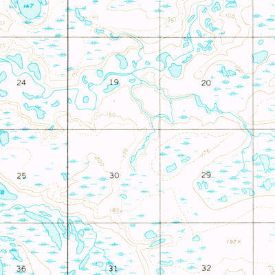 United States Geological Survey Teshekpuk A-3, AK (1955, 63360-Scale) digital map