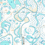 United States Geological Survey Teshekpuk A-4, AK (1955, 63360-Scale) digital map