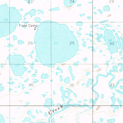 United States Geological Survey Teshekpuk B-1, AK (1955, 63360-Scale) digital map