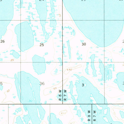 United States Geological Survey Teshekpuk B-2, AK (1955, 63360-Scale) digital map