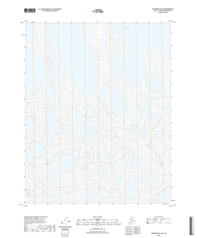 United States Geological Survey Teshekpuk B-2 NE, AK (2020, 25000-Scale) digital map