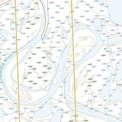 United States Geological Survey Teshekpuk B-4 SW, AK (2020, 25000-Scale) digital map