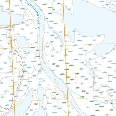 United States Geological Survey Teshekpuk B-5 SW, AK (2020, 25000-Scale) digital map
