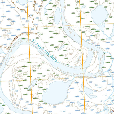 United States Geological Survey Teshekpuk B-5 SW, AK (2020, 25000-Scale) digital map