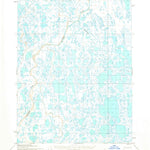 United States Geological Survey Teshekpuk C-3, AK (1955, 63360-Scale) digital map