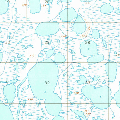 United States Geological Survey Teshekpuk C-3, AK (1955, 63360-Scale) digital map