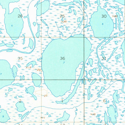 United States Geological Survey Teshekpuk C-3, AK (1955, 63360-Scale) digital map