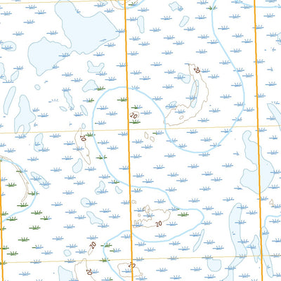 United States Geological Survey Teshekpuk C-3 NW, AK (2020, 25000-Scale) digital map