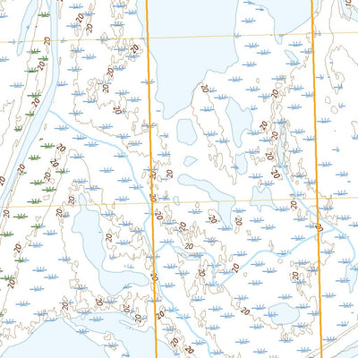 United States Geological Survey Teshekpuk C-3 NW, AK (2020, 25000-Scale) digital map