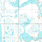 United States Geological Survey Teshekpuk D-1, AK (1955, 63360-Scale) digital map