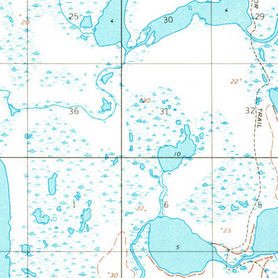 United States Geological Survey Teshekpuk D-1, AK (1955, 63360-Scale) digital map