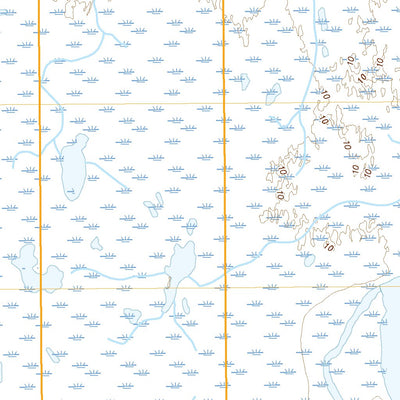 United States Geological Survey Teshekpuk D-1 SW, AK (2020, 25000-Scale) digital map