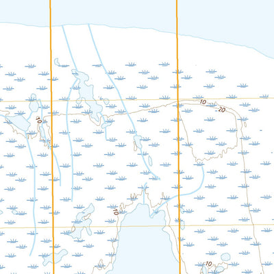 United States Geological Survey Teshekpuk D-2 NE, AK (2020, 25000-Scale) digital map