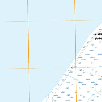 United States Geological Survey Teshekpuk D-2 SW, AK (2020, 25000-Scale) digital map