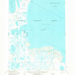 United States Geological Survey Teshekpuk D-3, AK (1955, 63360-Scale) digital map