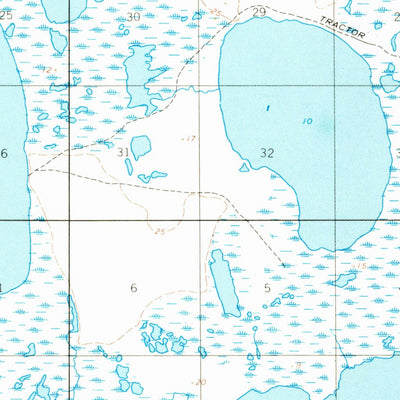 United States Geological Survey Teshekpuk D-4, AK (1955, 63360-Scale) digital map