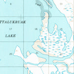 United States Geological Survey Teshekpuk D-4, AK (1955, 63360-Scale) digital map