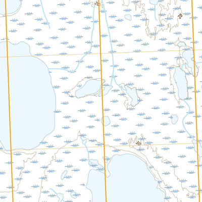 United States Geological Survey Teshekpuk D-4 NW, AK (2020, 25000-Scale) digital map