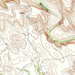 United States Geological Survey Tesnus SE, TX (1968, 24000-Scale) digital map