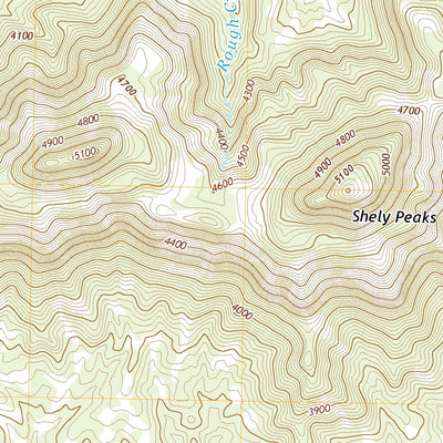 United States Geological Survey Tesnus, TX (2022, 24000-Scale) digital map