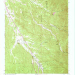 United States Geological Survey Tesuque, NM (1953, 24000-Scale) digital map
