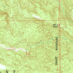 United States Geological Survey Tesuque, NM (1953, 24000-Scale) digital map