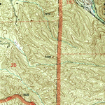 United States Geological Survey Tesuque, NM (2002, 24000-Scale) digital map