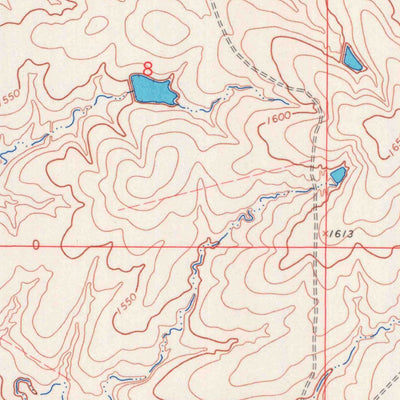 United States Geological Survey Teterville, KS (1967, 24000-Scale) digital map