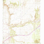 United States Geological Survey Tetilla Peak, NM (1953, 24000-Scale) digital map