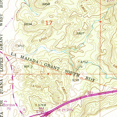 United States Geological Survey Tetilla Peak, NM (1953, 24000-Scale) digital map