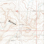 United States Geological Survey Teton Buttes, MT (1987, 24000-Scale) digital map