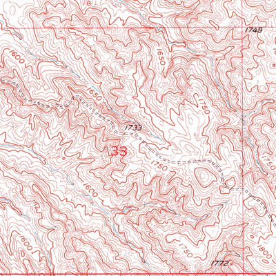 United States Geological Survey Teton, SD (1953, 24000-Scale) digital map