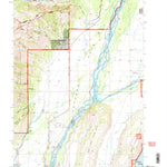 United States Geological Survey Teton Village, WY (1996, 24000-Scale) digital map