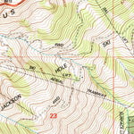 United States Geological Survey Teton Village, WY (1996, 24000-Scale) digital map