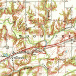 United States Geological Survey Teutopolis, IL (1953, 62500-Scale) digital map