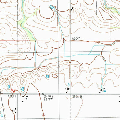 United States Geological Survey Teutopolis, IL (1985, 24000-Scale) digital map