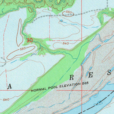 United States Geological Survey Texanna, OK (1963, 24000-Scale) digital map