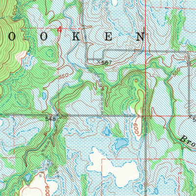 United States Geological Survey Texanna, OK (1963, 24000-Scale) digital map