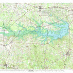 United States Geological Survey Texarkana, TX-AR-LA (1992, 100000-Scale) digital map
