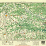 United States Geological Survey Texarkana, TX-OK-AR-LA (1956, 250000-Scale) digital map